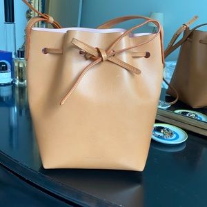 Mansur Gavriel bucket bag Cammello/Rosa